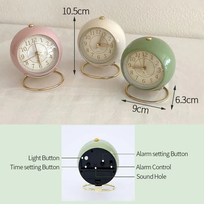 Réveil quartz nordique ⏰✨