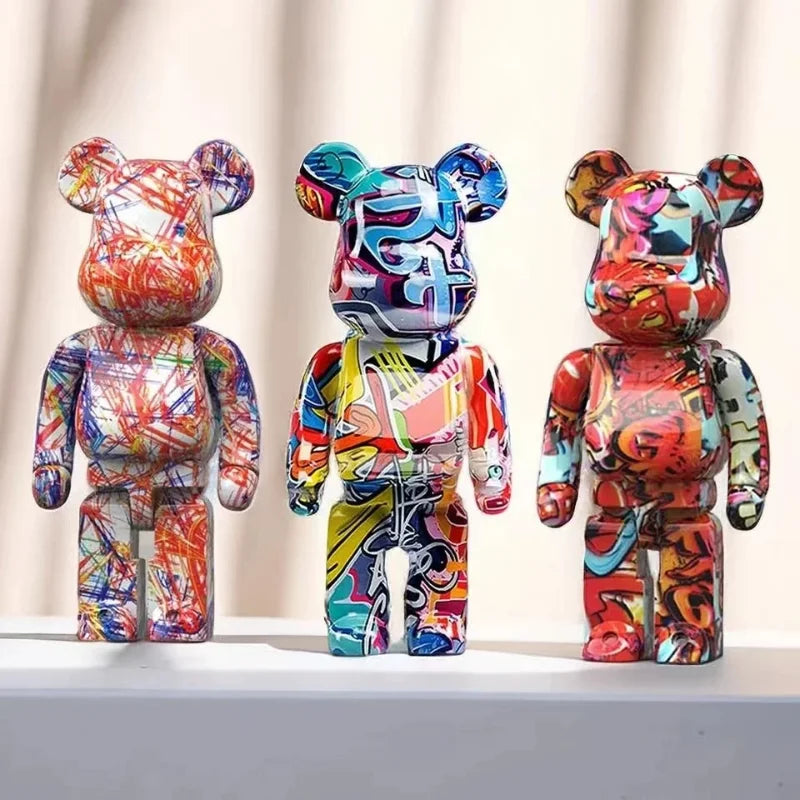 Sculpture ours graffiti 🐻🎨