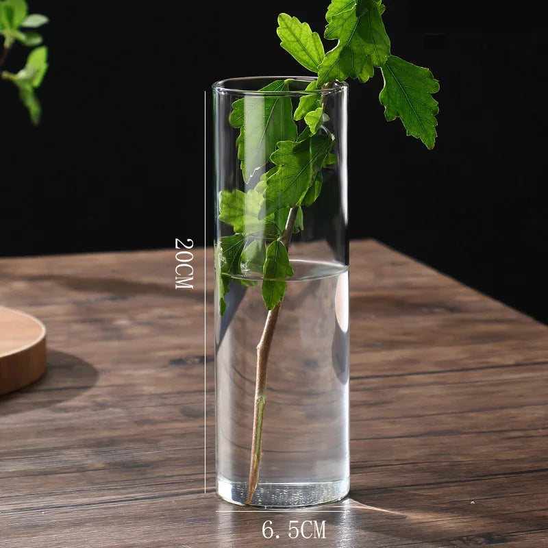 👉 Vase fleurs transparent