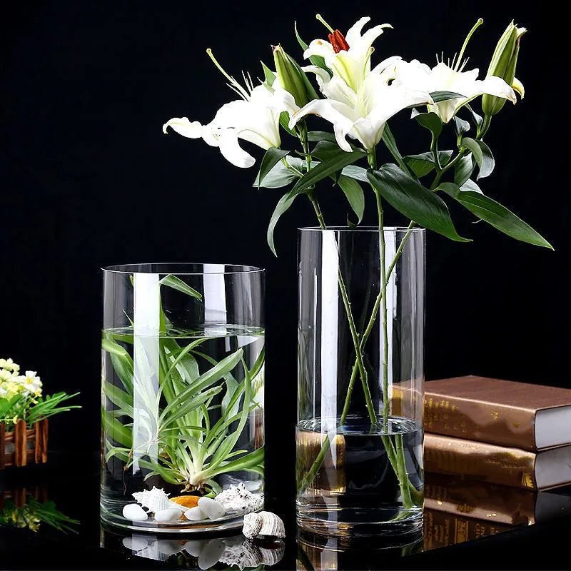 👉 Vase fleurs transparent